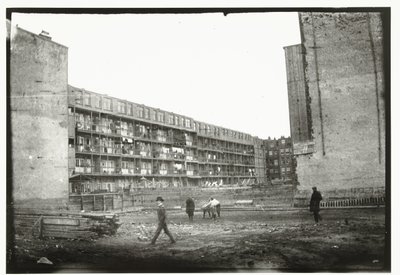 Neubau an der Overtoom in Amsterdam von George Hendrik Breitner