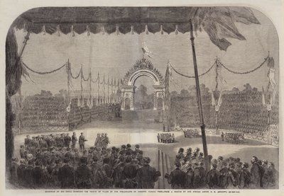 Empfang Seiner Königlichen Hoheit des Prinzen von Wales durch die Einwohner von Toronto, Kanada West von George Henry Andrews
