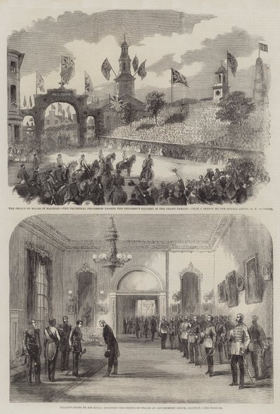 Königlicher Besuch in Kanada von George Henry Andrews