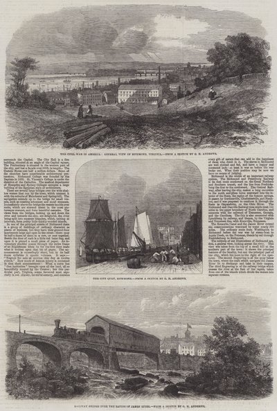 Der Bürgerkrieg in Amerika von George Henry Andrews