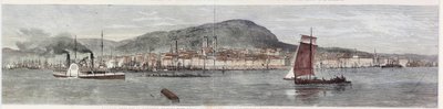 Ansichten der Stadt Montreal, Kanada Ost von George Henry Andrews