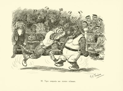 Herr Tiger errang einen glänzenden Sieg von George Henry Thompson
