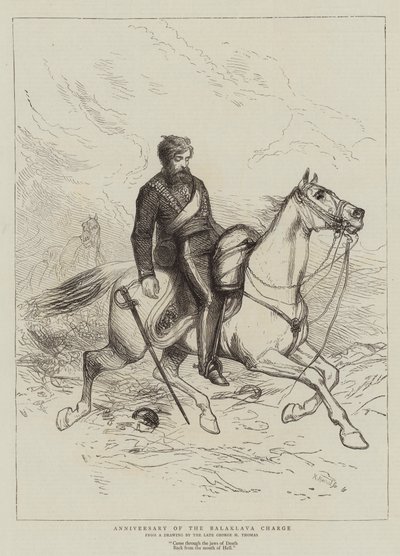 Jahrestag des Balaklava-Angriffs von George Housman Thomas