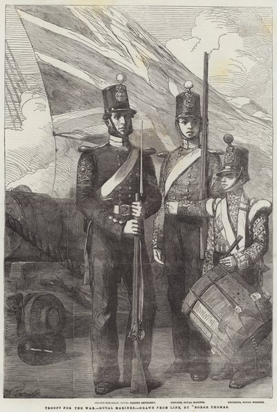 Truppen für den Krieg, Royal Marines von George Housman Thomas