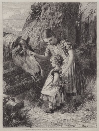 Mangel an Vertrauen von George Housman Thomas