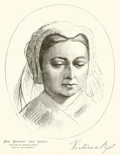 Königin Victoria von George Housman after Thomas