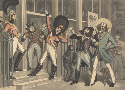 Die rivalisierenden Schnurrbärte von George Hunt, Theodore Lane