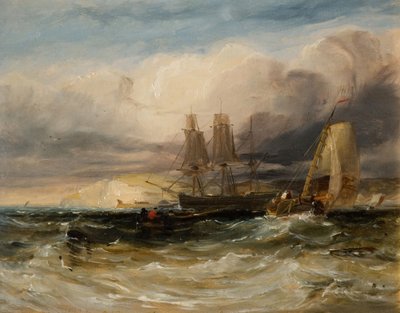 Auf der Themse - Tilbury Fort von George Hyde Chambers