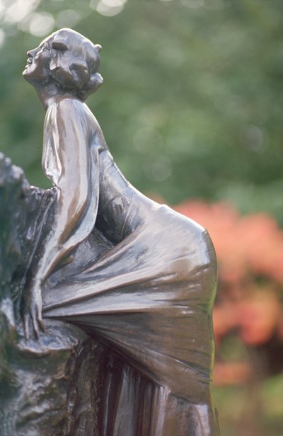 Wendy, Detail der Statue von Peter Pan, 1912 (Bronze) (Detail) von George James Frampton