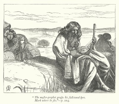 Illustration für Die Gefangenschaft von George John Pinwell