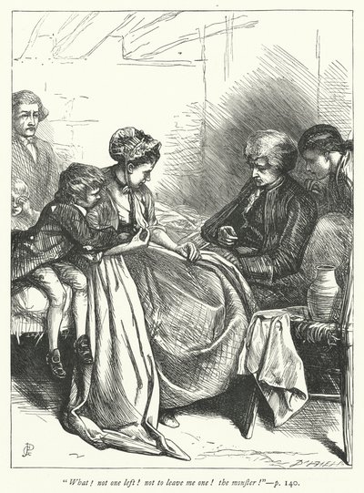 Illustration für Der Pfarrer von Wakefield von George John Pinwell