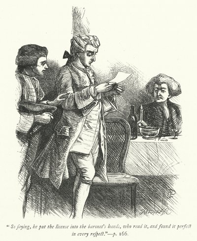 Illustration für Der Pfarrer von Wakefield von George John Pinwell