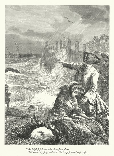 Illustration für Threnodia Augustalis (Gravur) von George John Pinwell