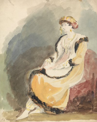 Lady Westmorland (Priscilla Anne Fane, Gräfin von Westmorland, geb. Wellesley-Pole) von George Jones
