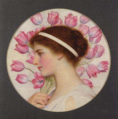 Tulpenfest, um 1920 von George Lawrence Bulleid
