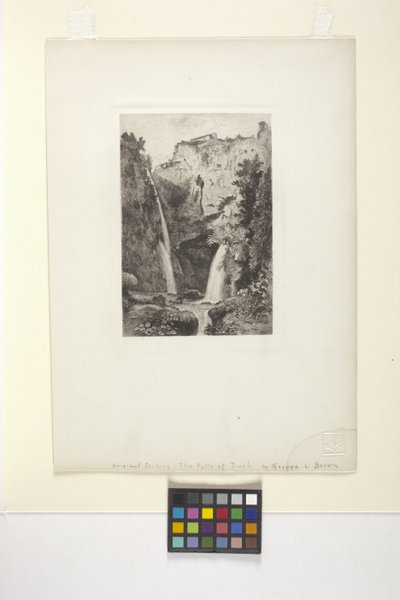 Die Wasserfälle von Tivoli von George Loring Brown