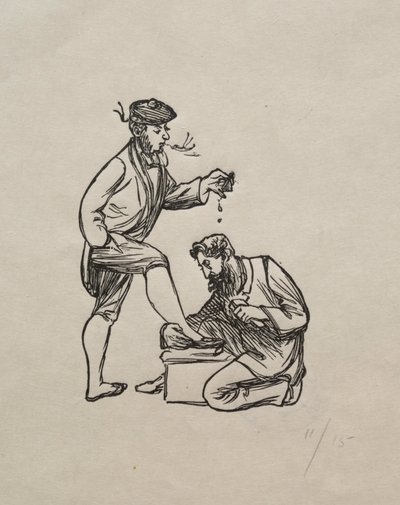 Hausphilosophie, 1863 von George Louis Palmella Busson Du Maurier