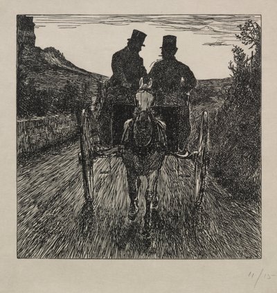Warum die Pifflers ihr Rückspiel verloren, 1865 von George Louis Palmella Busson Du Maurier