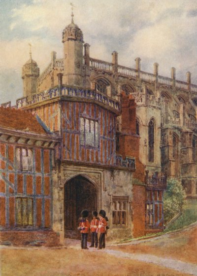 Eingang zu den Horseshoe Cloisters von George Moore Henton