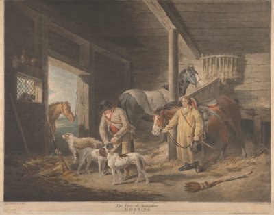 Der erste September - Morgen von George Morland