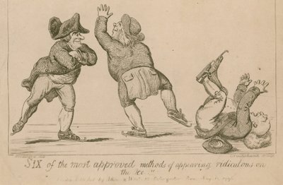 Sechs der bewährtesten Methoden, auf dem Eis lächerlich zu erscheinen von George Moutard Woodward