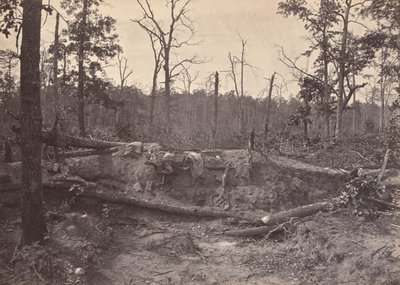 Schlachtfeld der New Hope Church, GA, Nr. 2 von George N. Barnard