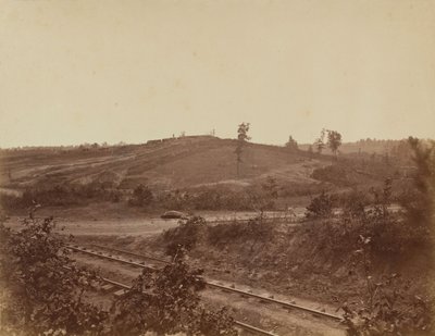 Schlachtfeld in Atlanta, 1864 von George N. Barnard
