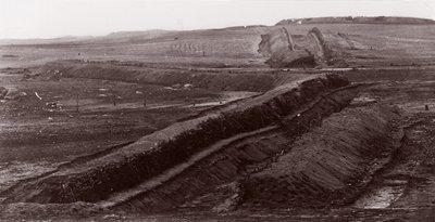 Konföderierte Erdwerke, Centreville, Virginia von George N. Barnard
