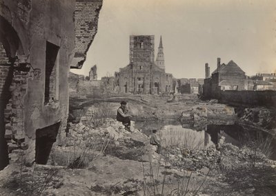 Ruinen in Charleston, South Carolina, 1860er von George N. Barnard