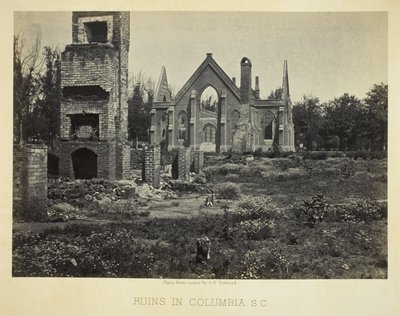Ruinen in Columbia, S.C. von George N. Barnard