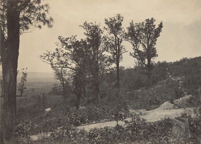 Der Kamm des Missionsrückens, 1860er von George N. Barnard