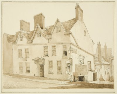 Ecke Pipe Lane und Frogmore Street von George Orleans Delamotte