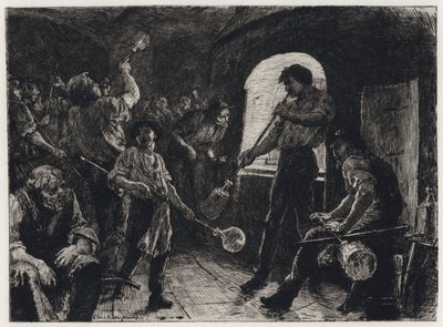 Glasblasen von George Percy Jacomb Hood