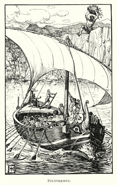 Odyssee: Polyphem von George Percy Jacomb Hood