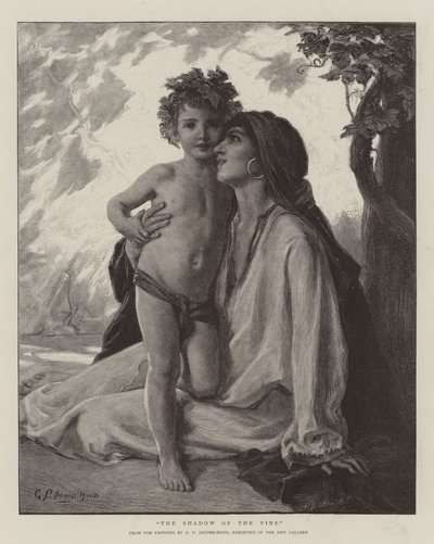 Der Schatten des Weinstocks von George Percy Jacomb Hood