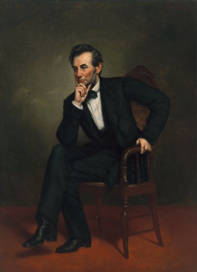 Abraham Lincoln (1809-1865) von George Peter Alexander Healy