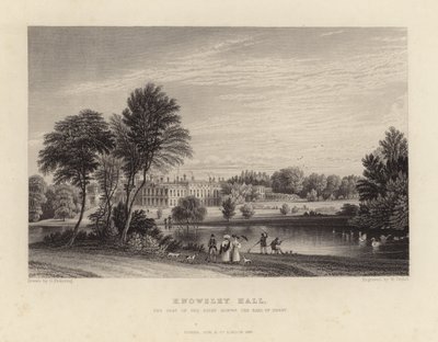 Knowsley Hall von George Pickering