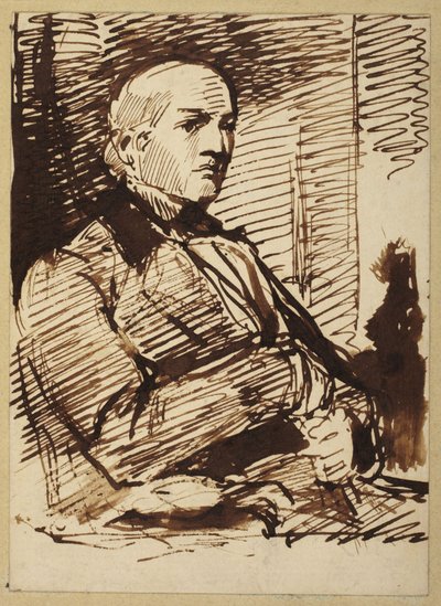 Der sitzende Mann von George Richmond