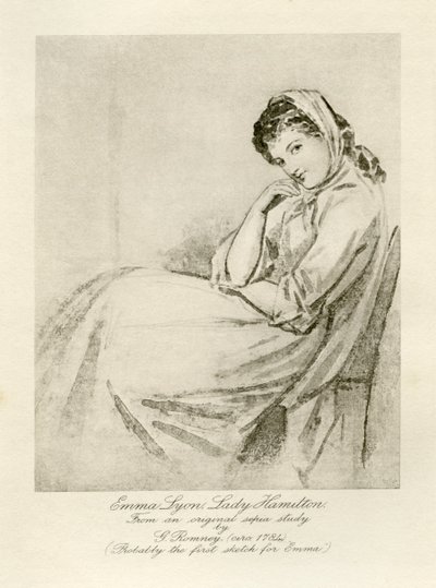 Emma Lady Hamilton von George Romney