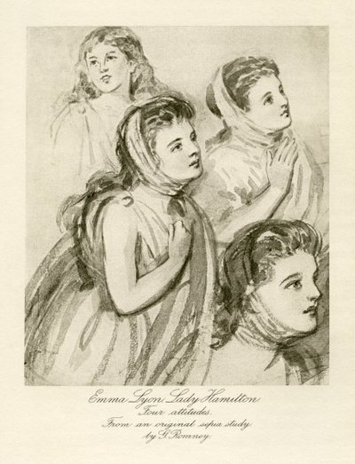 Emma Lady Hamilton von George Romney
