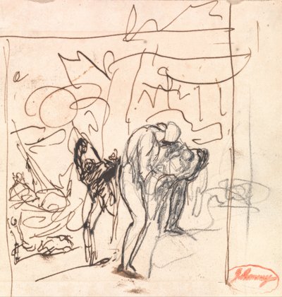 Exit Pursued by a Bear, oder "Die Verlassenheit der Perdita" aus "Das Wintermärchen" von George Romney