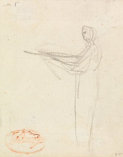 Figurenstudie Zwölf von George Romney