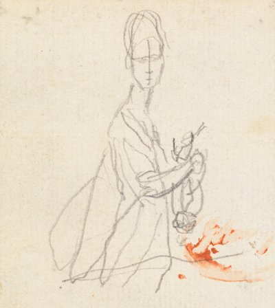 Figurenstudie 5 von George Romney