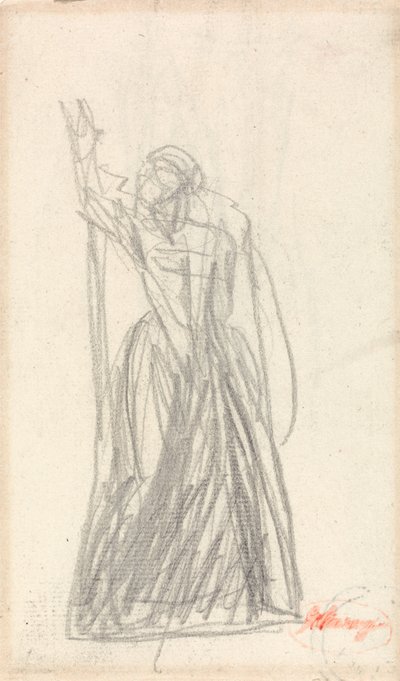 Figurenstudie für Lady Macbeth von George Romney