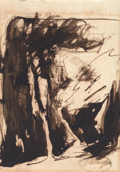Grottenszene von George Romney