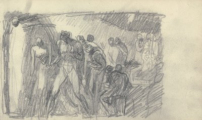 Skizzenbuchzeichnung von George Romney