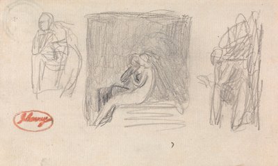 Drei Studien von George Romney