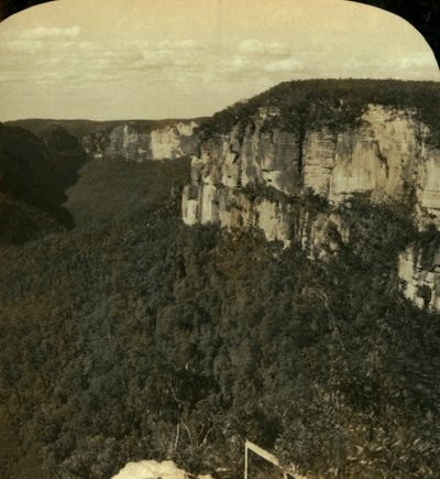Das Grose-Tal, Blue Mountains, N.S.W., Australien, 1909 von George Rose
