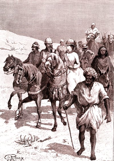 Expedition zum Roten Meer, 1888 von George Roux