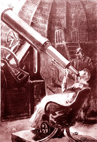 Die Sonnenfinsternis durch die Erde, 1888 von George Roux